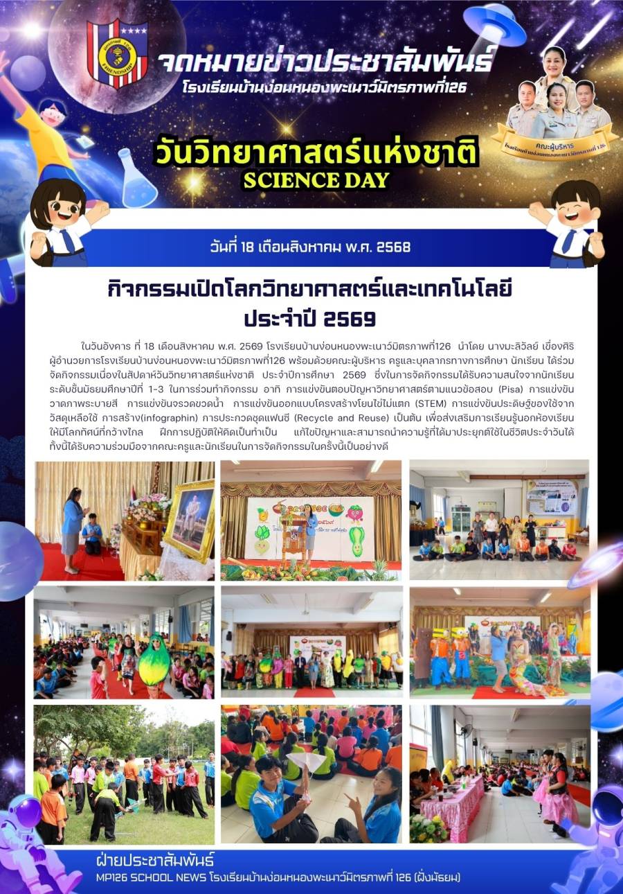 วันวิทยาศาสตร์แห่งชาติ (SCIENCE DAY)