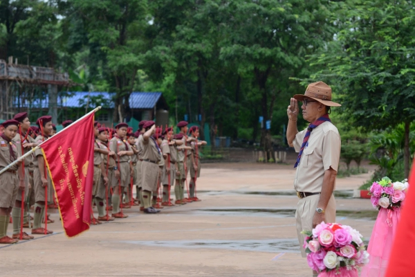 พิธีสวนสนามและทบทวนคำปฏิญานตน 2562