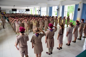 พิธีประจำกองลูกเสือสามัญรุ่นใหญ่ ประจำปี 2567