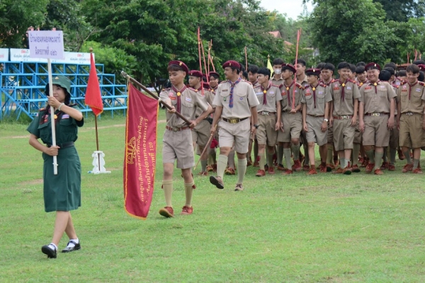 พิธีสวนสนามและทบทวนคำปฏิญาณ ประจำปีการศึกษา 2567